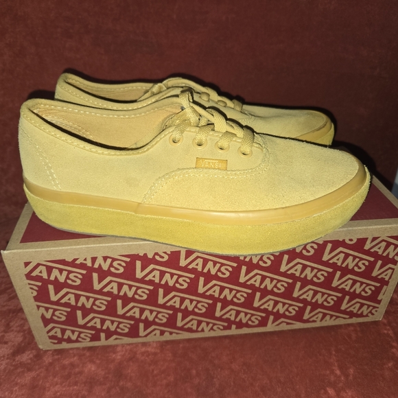 Vans Women's Sneakers Mustard Skater Casual Streetwear W 6.5 M 5 RARE HTF - Picture 14 of 15